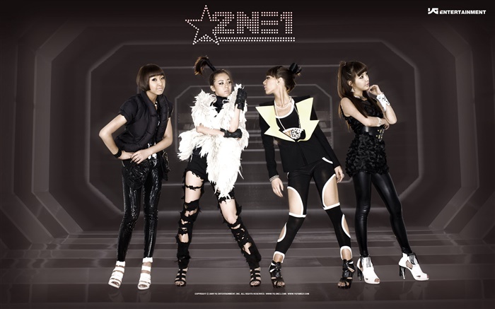 2NE1, les filles de la musique coréenne 07 Fonds d'écran, image