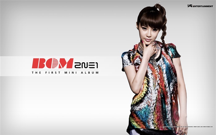 2NE1, les filles de la musique coréenne 08 Fonds d'écran, image