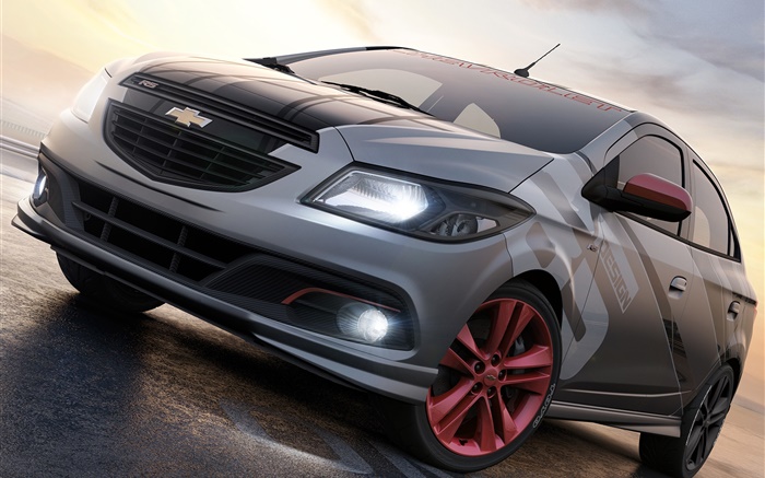 Chevrolet Onix RS Concept vue avant de la voiture Fonds d'écran, image