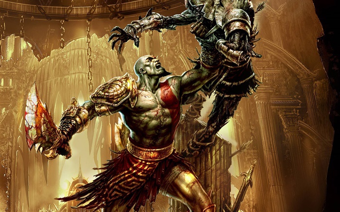 God of War 3, jeu de PC Fonds d'écran, image