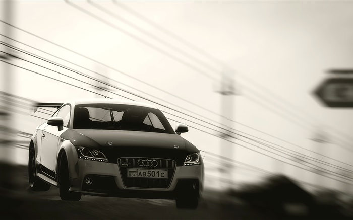 Vitesse de la voiture Audi Fonds d'écran, image
