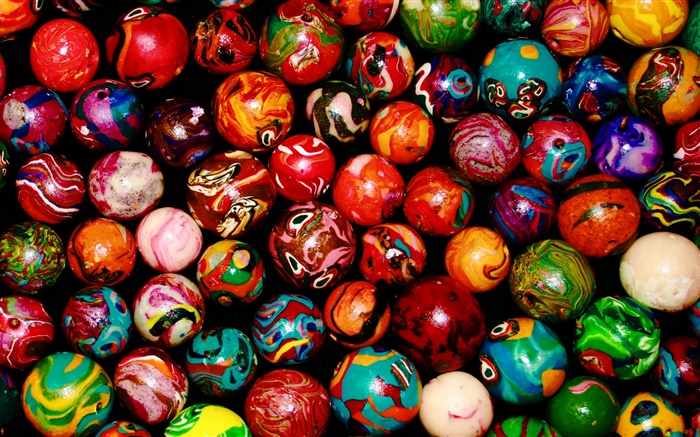 boules colorées Fonds d'écran, image