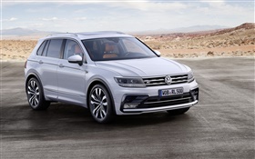 2015 voiture Volkswagen Tiguan SUV HD Fonds d'écran