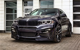 BMW X6 F16 noir voiture SUV HD Fonds d'écran