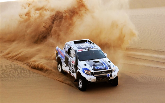 Ford SUV voiture, Dakar, dune, de la saleté Fonds d'écran, image