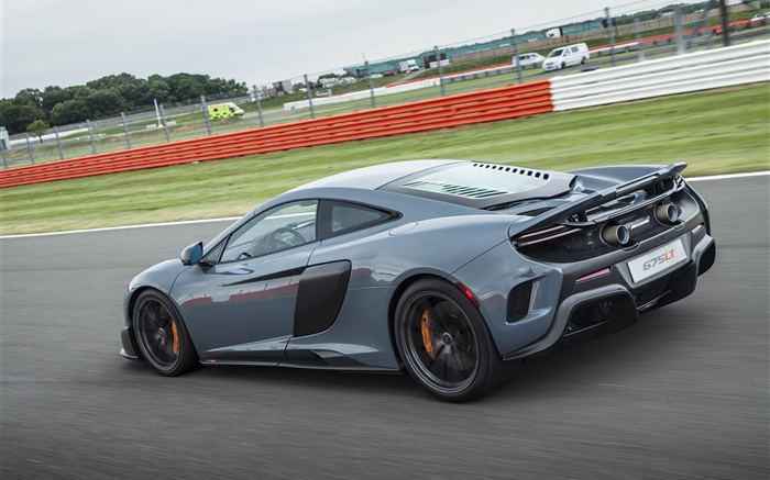 vitesse de supercar McLaren 2015 675LT US-spec Fonds d'écran, image