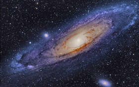 Galaxy, Andromeda, bel espace, étoiles