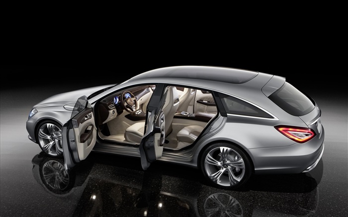 Mercedes-Benz concept de voiture, les portes ouverte Fonds d'écran, image