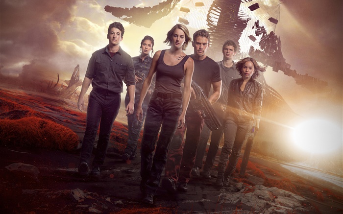 La série Divergent: Allegiant 2016 Fonds d'écran, image