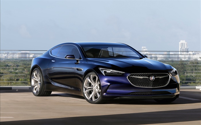 Buick Avista concept de voiture bleue Fonds d'écran, image