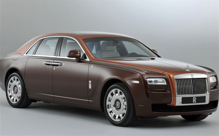Rolls-Royce Ghost brun voiture de luxe Fonds d'écran, image