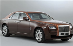 Rolls-Royce Ghost brun voiture de luxe