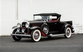 1931 Buick Series 90 Roadster, couleur noire HD Fonds d'écran
