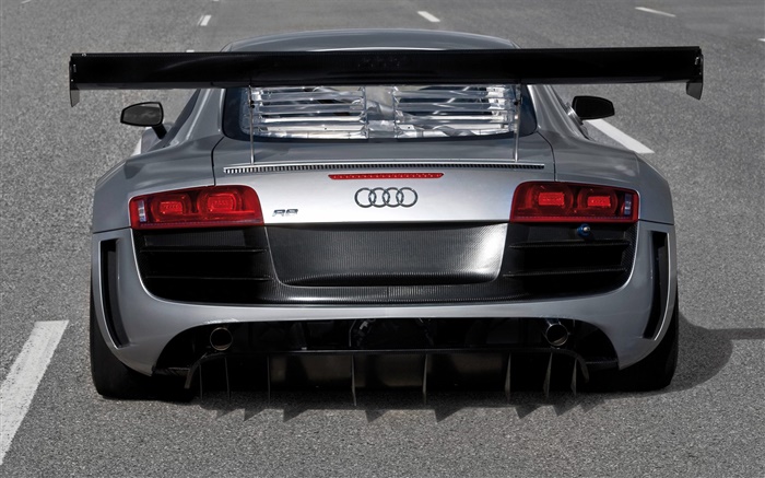 Audi R8 vue arrière supercar Fonds d'écran, image