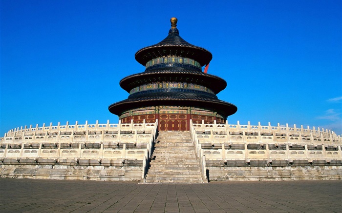 Pékin Cité Interdite, tour, escalier Fonds d'écran, image