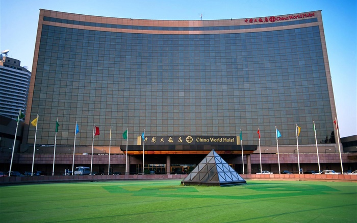 China World Hôtel, Pékin, Chine Fonds d'écran, image