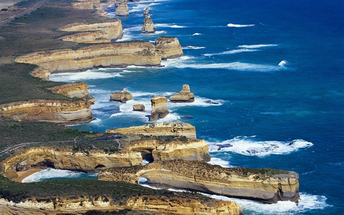 Côte, mer, Australie Fonds d'écran, image