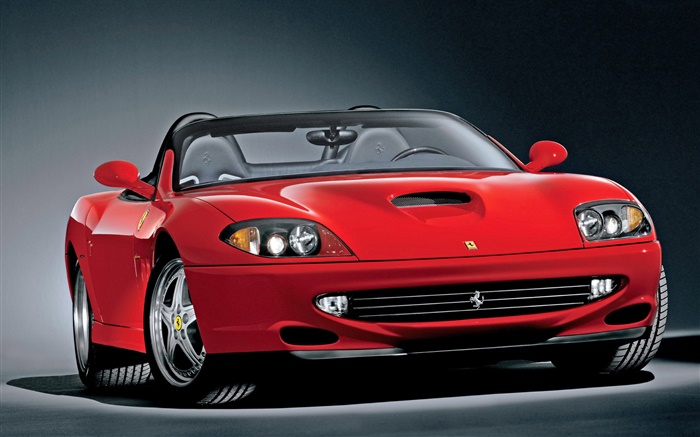 Ferrari rouge voiture décapotable Fonds d'écran, image
