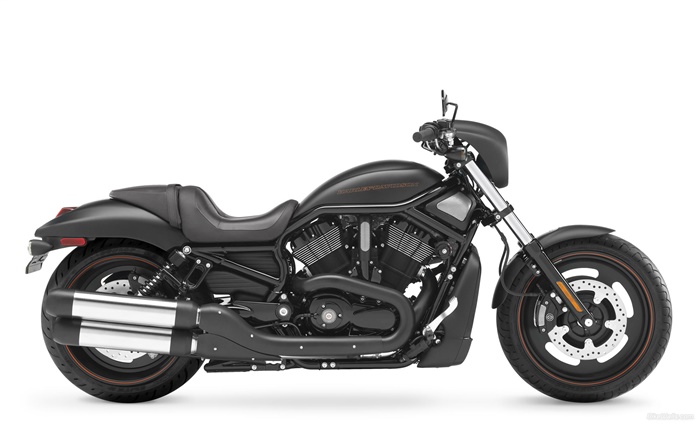 Harley-Davidson moto noire Fonds d'écran, image
