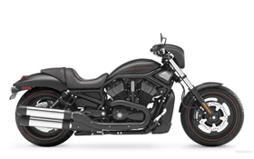 Harley-Davidson moto noire HD Fonds d'écran