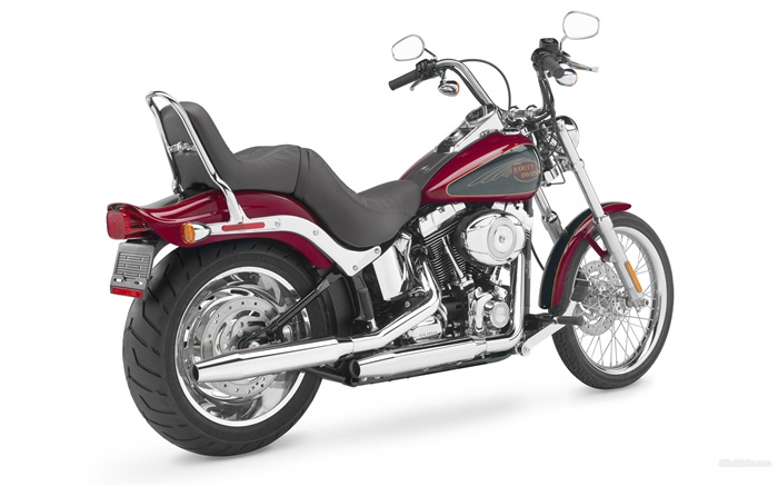 Harley-Davidson, rouge et noir Fonds d'écran, image