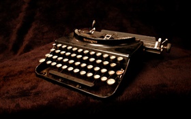 vieille machine à écrire