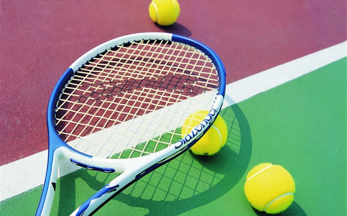 Tennis et raquette Fonds d'écran, image