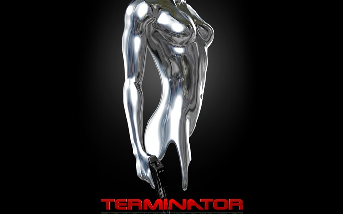 Terminator: The Sarah Connor Chronicles, robot de fluide Fonds d'écran, image