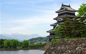Voyage à Tokyo, Japon, parc, lac, temple HD Fonds d'écran