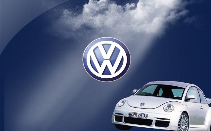 Volkswagen logo, Beetle voiture Fonds d'écran, image