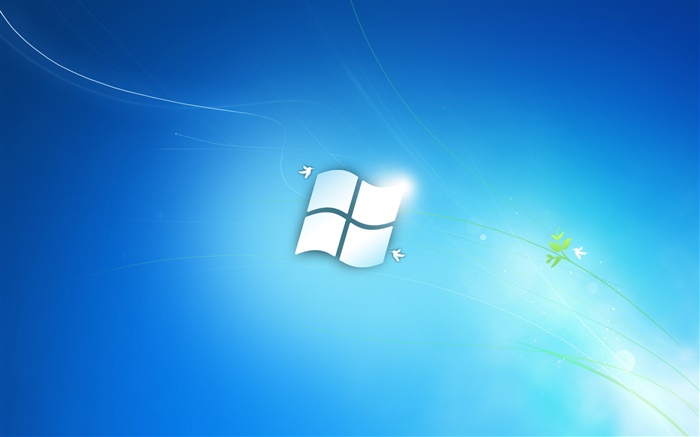 Windows 7 bleu de style classique Fonds d'écran, image