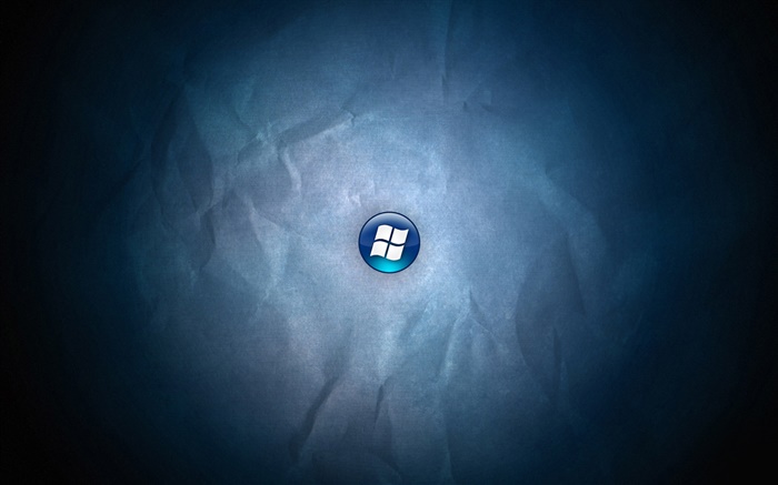 Windows 7 logo, fond bleu Fonds d'écran, image