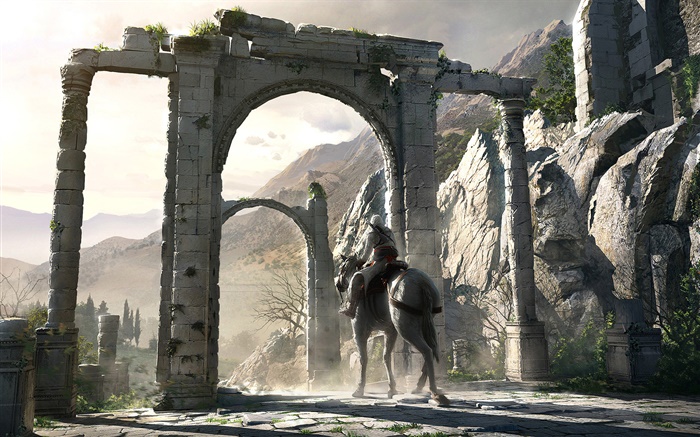 Assassin 's Creed, cheval Fonds d'écran, image