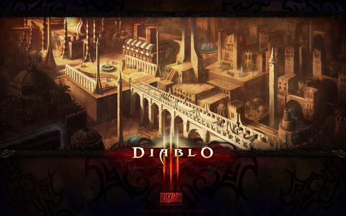 Diablo III, le château Fonds d'écran, image