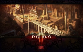 Diablo III, le château HD Fonds d'écran