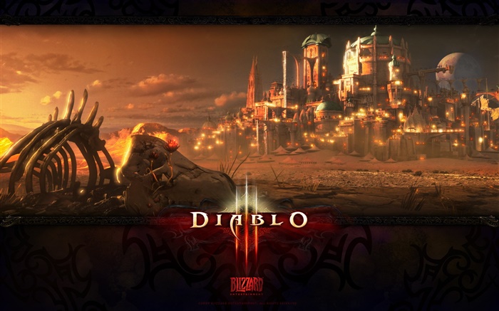 Diablo III, jeu grand écran Fonds d'écran, image