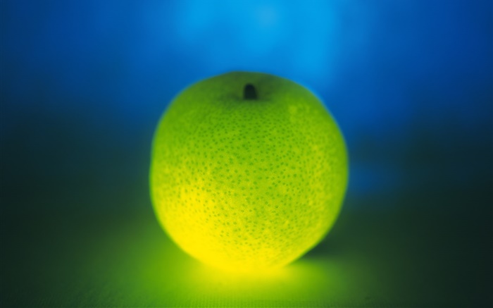 fruit Lumière, vert orange Fonds d'écran, image
