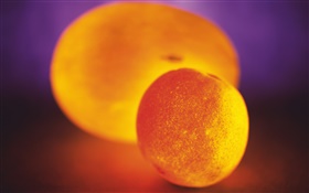 fruit lumière, orange et melon HD Fonds d'écran