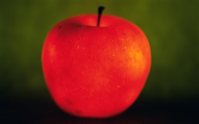 fruit Lumière, pomme rouge HD Fonds d'écran
