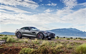 Mercedes-Benz GT supercar noir HD Fonds d'écran