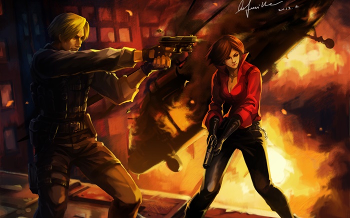 Resident Evil 6, art du jeu images Fonds d'écran, image