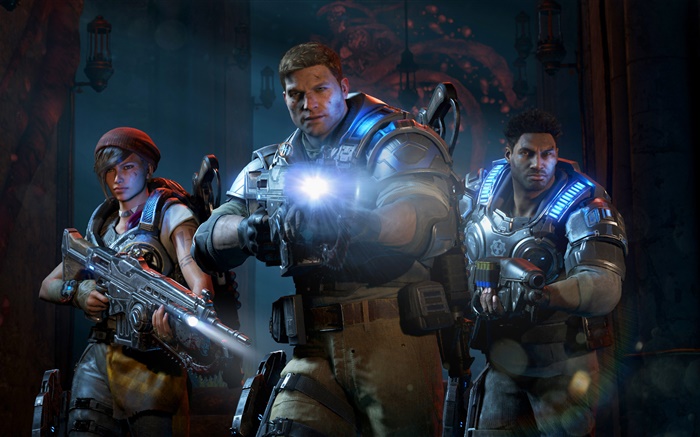 Gears of War 4, jeux Xbox Fonds d'écran, image
