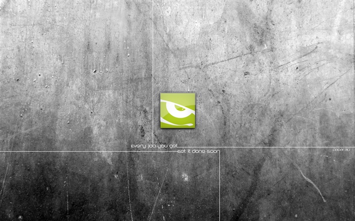 logo vert, fond gris, la conception créative Fonds d'écran, image