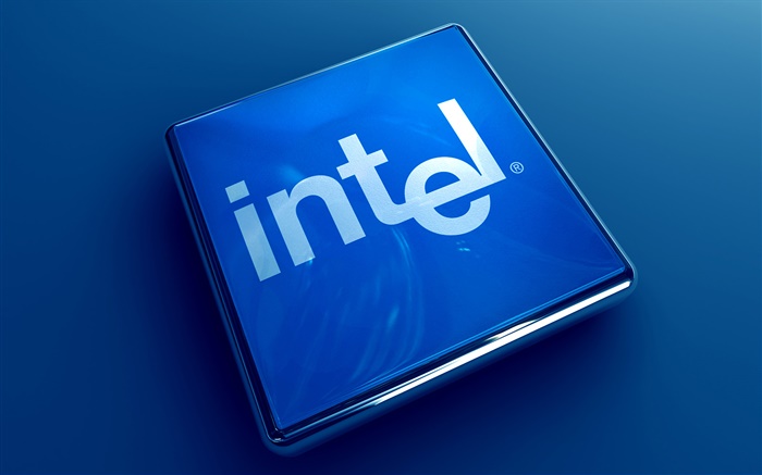 logo Intel 3D Fonds d'écran, image