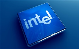 logo Intel 3D