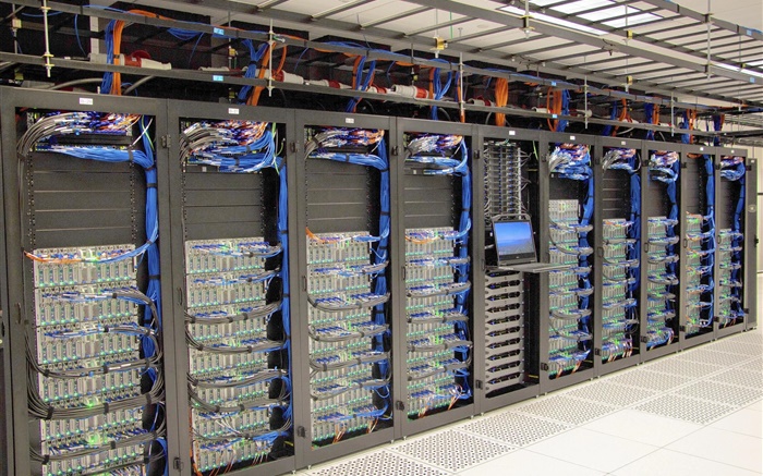 centre de données Supercomputer Fonds d'écran, image