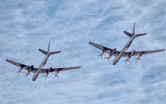 Tupolev TU-95 avions airshow Fonds d'écran, image