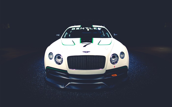 Bentley Continental GT3 Concept course vue avant de la voiture Fonds d'écran, image