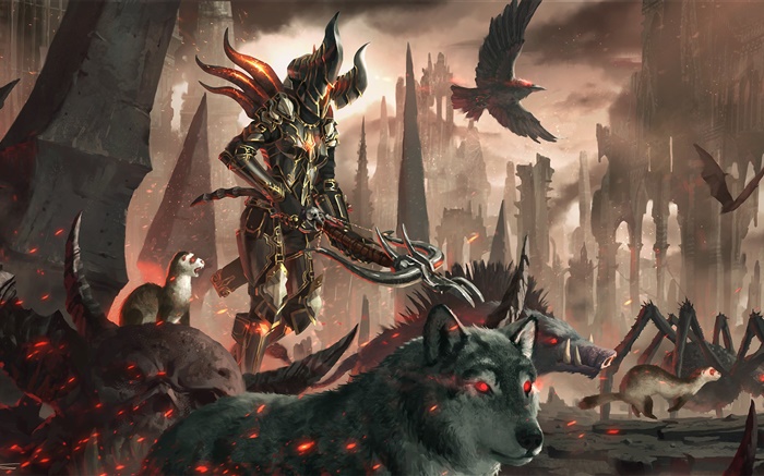 Diablo 3, chasseur démon Fonds d'écran, image