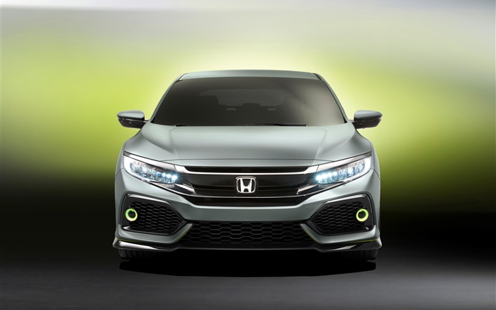 Honda Civic Hatchback vue avant de la voiture Fonds d'écran, image